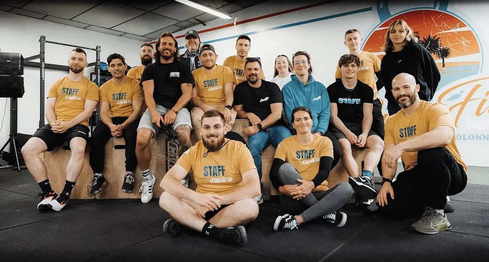The CrossFit Les Sables d'Olonne team
